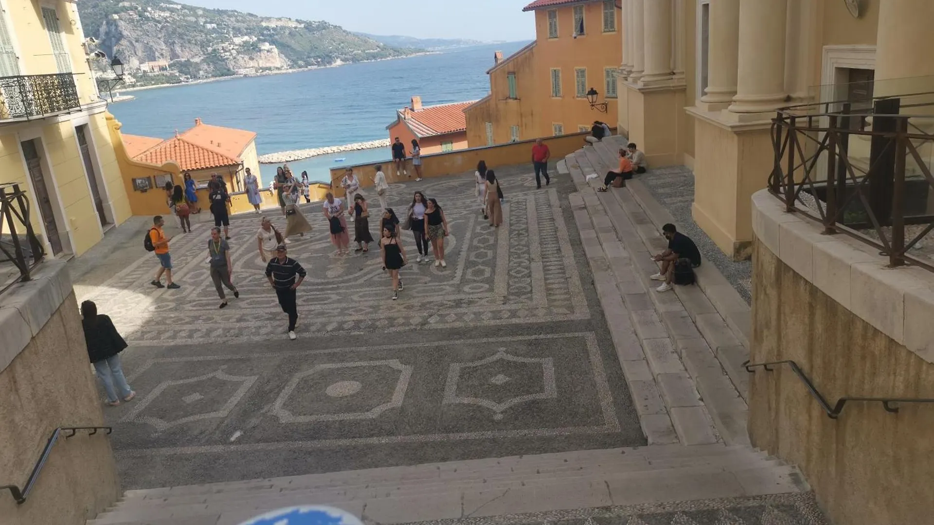 Vieille Ville De Menton Frankreich